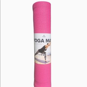 Fitness Guru yoga mat in pink & purple